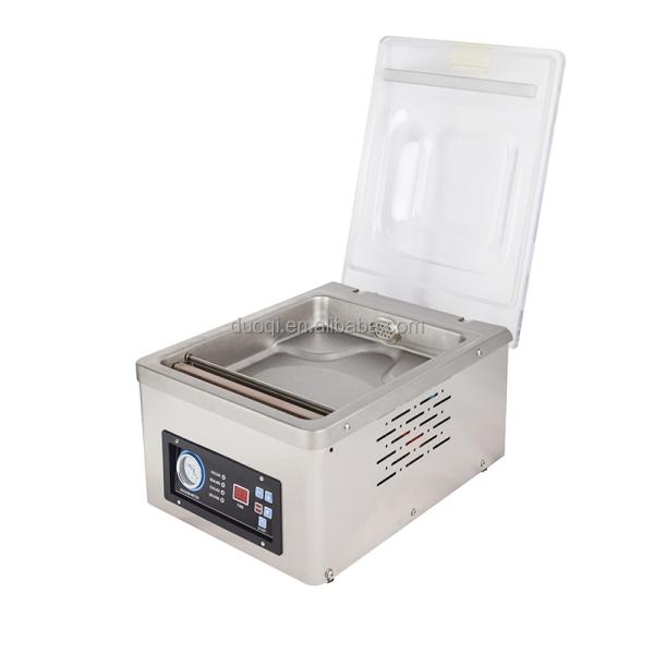 Electric Driven Beverage Vacuum Sealer Packaging Machine DUOQI DZ-260D For Food Packaging