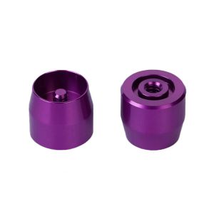 TUV Aluminum Laser Cut Parts Ra3.2 Precision 5 Axis Anodizing Brushing