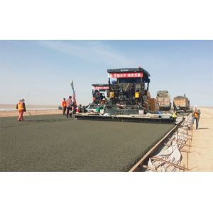 RP953/RP953E Asphalt / Bituminous Concrete Paver Machine Width 10.5m , 350mm