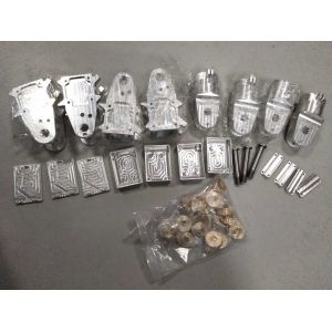 Aluminum / Steel Polished CNC Machining Threading Socket Cap Female Threaded