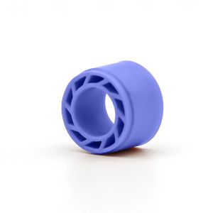 Pink 70 SHA Rubber Diaphragm Seals Peroxide Cured Low Compression Set