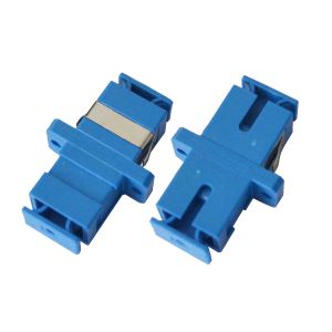 SC Simplex / Multimode Adapter , Optical Fiber Socket with Plastic Housing