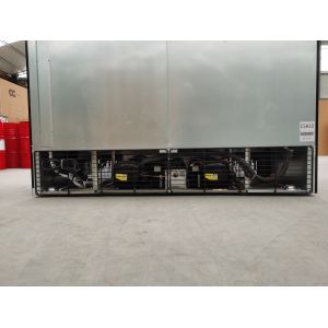 15PCS PVC Coated R404a Display Showcase Chiller With Three Glass Door