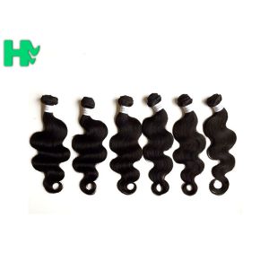 Cheap Double Weft 7A Hair Extensions Body Wave Natural Virgin Peruvian for sale