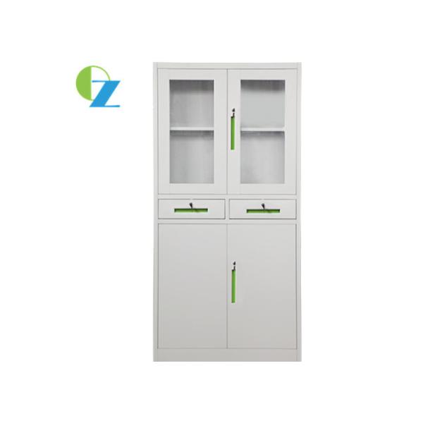 Quality KD Structure Office Furniture Steel Filing Cupboard With Two Drawer OEM ODM wholesale