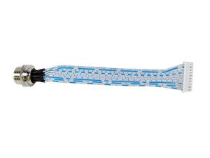 Cheap UL2468 26# White Cable Wire Harness Controller Harness 300V IP67 For Correction Controller Applications for sale