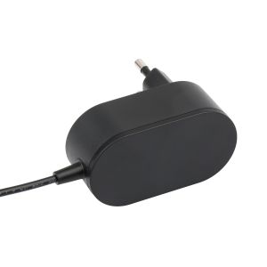 Home Use Wall Mounted Battery Charger 20Vdc 600mA 12W With Wall Plug