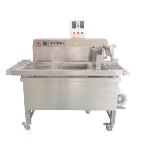 Automatic 60kg Chocolate Bar Coating Enrobing Machine