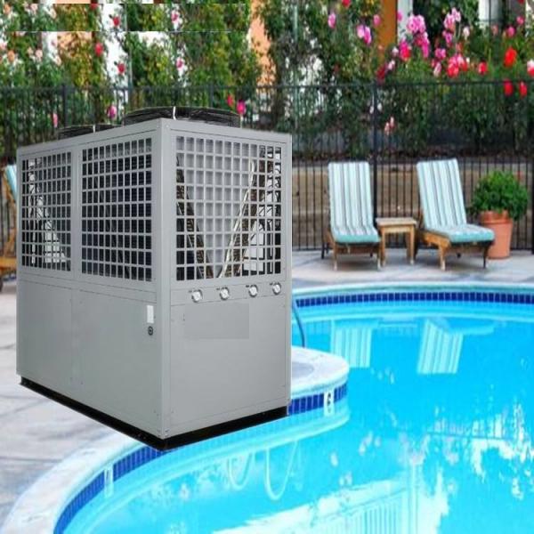 Quality WIFI Air To Water Swimming Pool Heater Heat Pump R32 DC Inverter Air Source Small wholesale