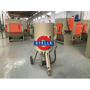 Removable Portable Sand Blasting Machine Oil Containment Removal Aerospace