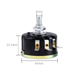 WX111 4K7 Single Turn Wire Wound Potentiometer Adjustable Resistance 1W