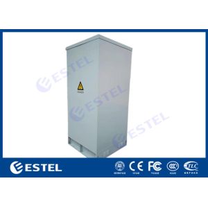 Front Access Steel Thermostatic Outdoor Telecom Cabinet 20U 19"