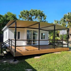 20FT 40FT Prefab Expandable House / Luxury Shipping Container Homes Office