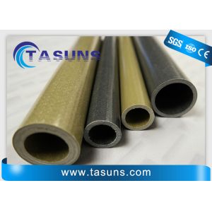 China Round Pultruded Fiberglass Tube For Fireman'S Forcible Hooligan Tools on sale