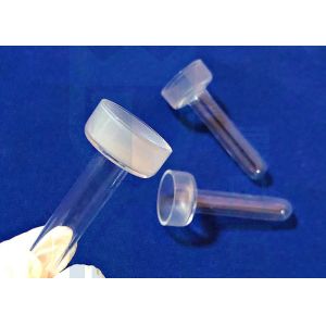 Clear Quartz fused silicon Science Lab Glassware Spherical Joint Tube