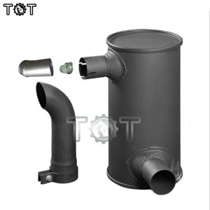 China Komatsu PC120 4D95 4D102 Engine Exhaust Muffler Shroud Ring on sale