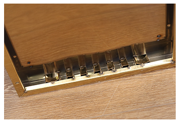 Luxury Commercial Stainless Steel Garbage Bin / Office Hotel Lobby Trash Bin Decorative Metal Trash Cans