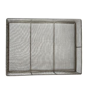 Cheap 316 / 304 Stainless Steel, Carbon Steel, Copper Wire Non-toxic and tasteless Wire Mesh Basket Square for sale