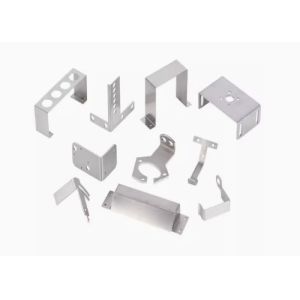 Sheet Metal CNC Bending Parts Customization With Painted Zinc Surface