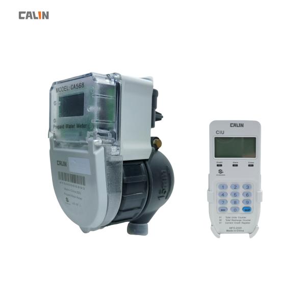 Quality Split Type Prepaid Water Meter with 10,000 Valve Cycles and 2 Miles LoRa RF Communication for European Standard Compliance wholesale