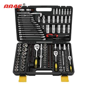 AA4C 216pcs shelf hardware hand tools workbench tools auto repair tool kit A1