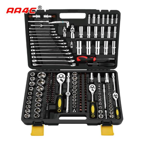 AA4C 216pcs shelf hardware hand tools workbench tools auto repair tool kit A1