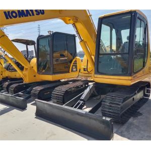 Original Hydraulic Pump Komatsu PC60 Used Excavator Crawler with 0-2000 Working