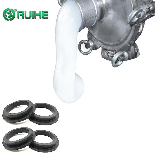 White Platinum Cure Silicone Rubber With -60°C To +200°C Temperature LSR