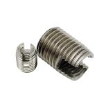 Superior Material Slotted Thread Inserts For Aluminium Self Tapping Thread