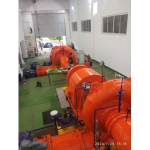 Stainless Steel Guide Vane Francis Hydro Turbine with and Rated Power 100