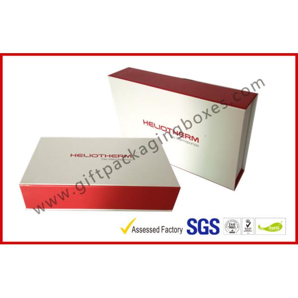 Quality Duplex Board Rigid Magnetic Cosmatic Packaging Boxes With Book Shape wholesale