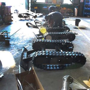 Ramming 1.8 T Excavator Grab Towable Mini Backhoe Loader 2580mm Digging Height