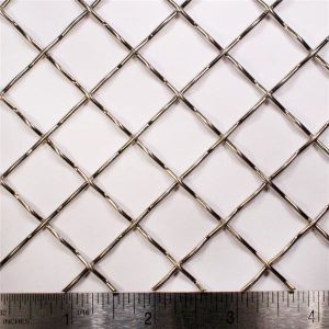 Corrosion Resistance Crimped Wire Cloth High Temperature Resistant For Fence