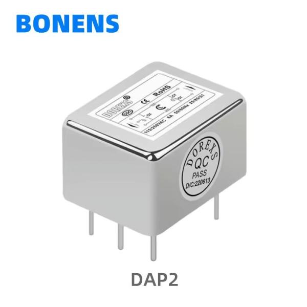 DAP2 1A 3A 6A 10A PCB mounting single phase EMI EMC power filter emi filters pcb