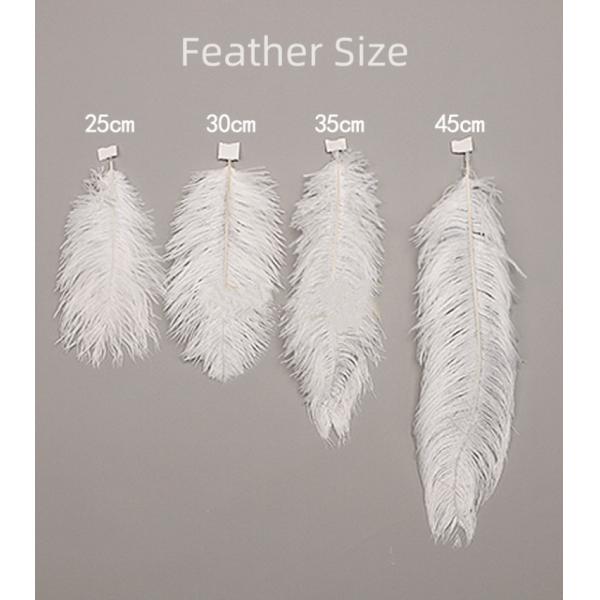 Nordic Creative Luxury Ostrich Feather Bird Pendant Light Modern Simple Bedroom Chandelier