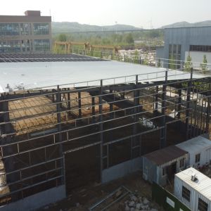 Prefab Light Steel Structure Warehouse with H-Section Beams