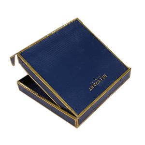 Matte Surface Finish Custom Logo Printed Flat pack Corrugated Die Cut Folding