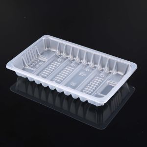 Rectangle White 18*11*2.5cm Frozen Food Tray Packaging