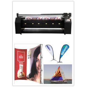 Advertising Digital Sublimation Flag Printing Machine To Make Beach Flags