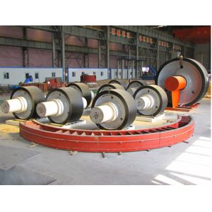 High Level Rotary Kiln Support Roller Ball Mill With High Precision