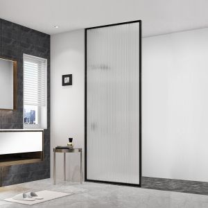 Fixed Walk In Shower Glass Partition , 8mm Frameless Glass Shower Screens