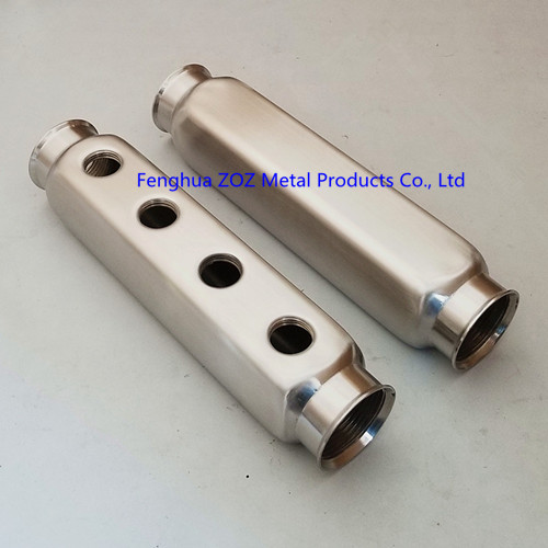 1-1/4" Stainless Steel Manifold Bar for Water and Heating Systems