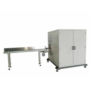 Cheap Facial Tissue Paper Converting Machine With PLC And HMI 3 Servo Control for sale