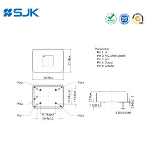 Thru-Hole OCXO With 36*27*12mm Size 5~100MHz 5V ±5ppb LVTTL