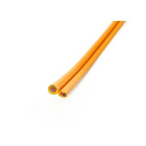 Kx6+2Alim Coax Combo With 0.75mm2 Power Bulk CCTV Cable Orange PVC 7*0.2