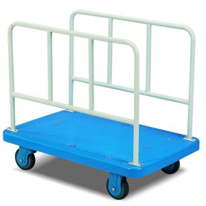 PC Series Anti Chip Structural Foam Plastic Platform Hand Trolley Capacity 300Kg