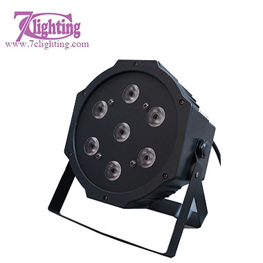 Quality 7x10W LED Flat Par QuadPAR 7,Light Weight Plastic Housing PAR LED Light wholesale