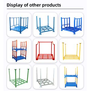 Logistic Industrial Stable Rack Stackable Pallet Rack Customized Size For