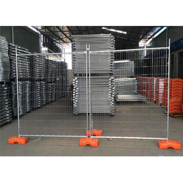 Galvanized Temporary Construction Fence , Temporary Site Security Fencing 1100mm