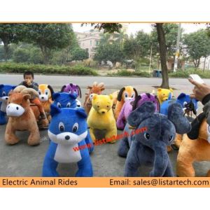 Cheap Plush Toys Play By Play China Wholesale Animal Rides Coin Car Operated Game Machine for sale